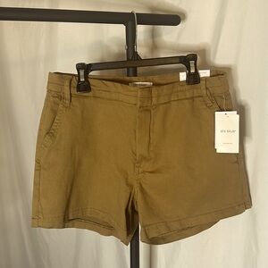 NWT STS BLUE Palmer trouser short -‎ almond